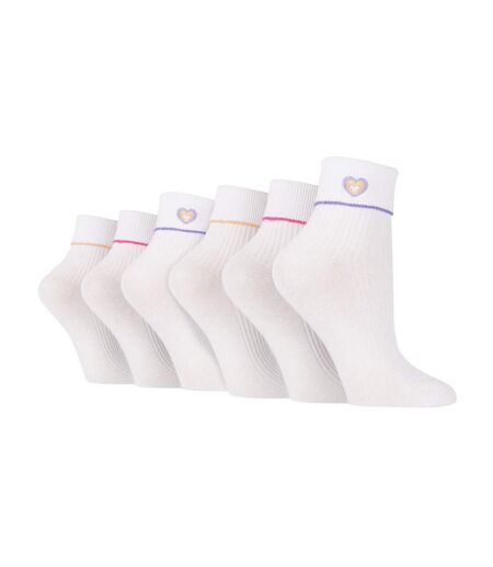 Wildfeet - 6 Paires Femme Chaussettes Chaudes Polaire Thermiques Coton