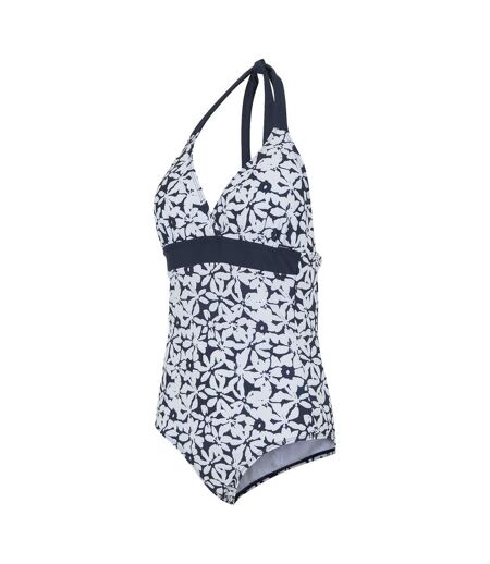 Maillot De Bain 1 Pièce Flavia Femme Bleu Marine Blanc Regatta