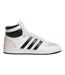 Mens Originals Leather High Top Trainers White Adidas-1