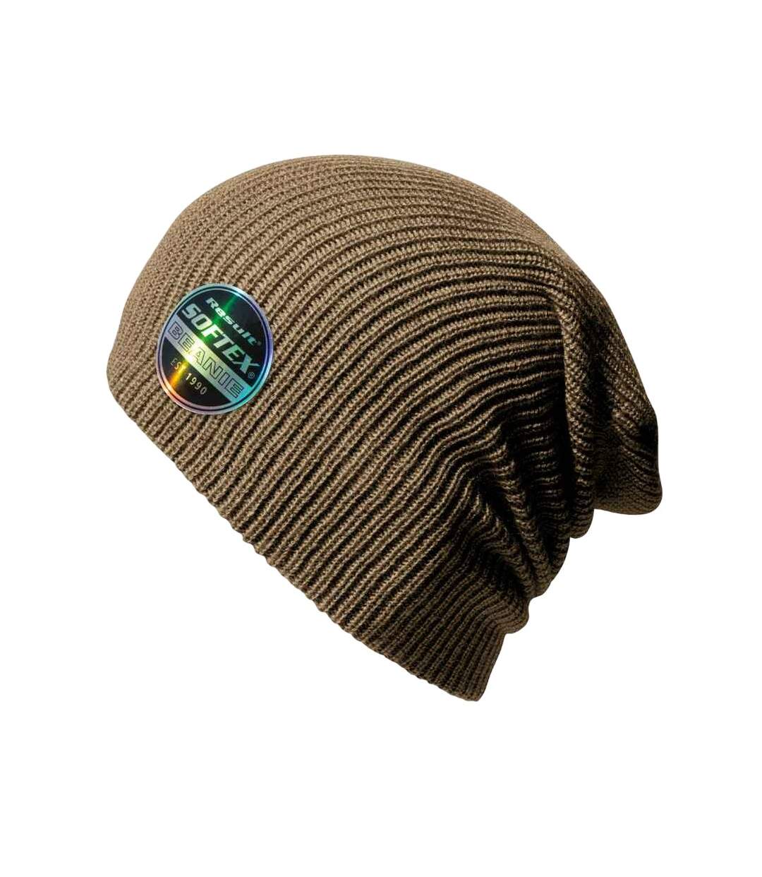 Unisex adult softex beanie fennel Result Core-1