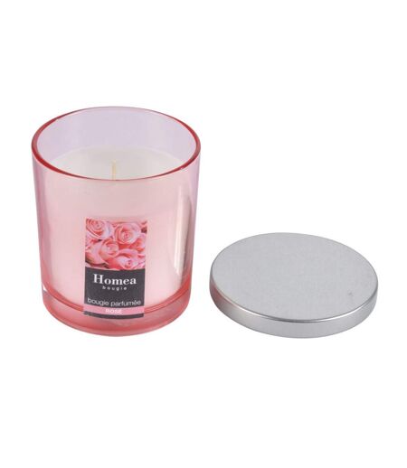 Bougie Parfumée Couvercle Essentiel 8cm Rose