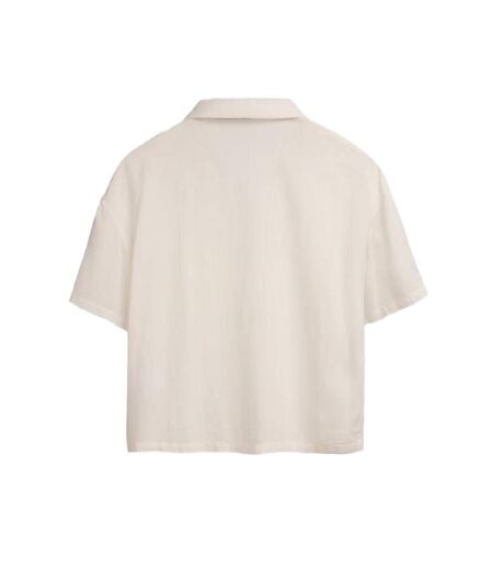 Chemise ecru femme teddy smith elia - l