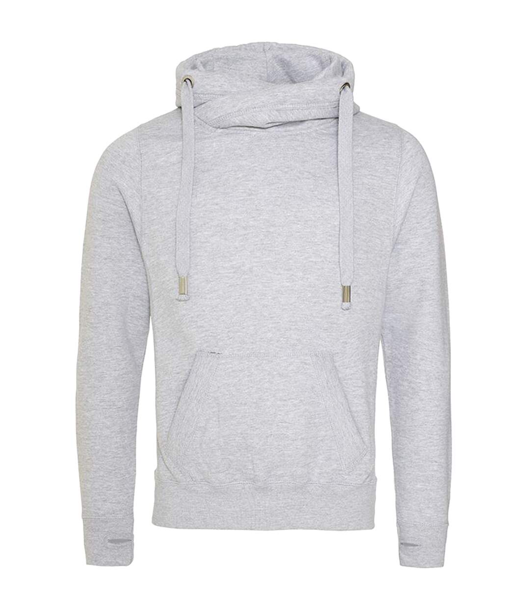 Hoods Sweat À Capuche Homme Gris AWDis-1
