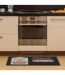 Tapis Rectangle Bistrot Des Amis 57x120cm Noir-2