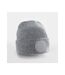 Bonnet Adulte Gris Chiné Beechfield-2