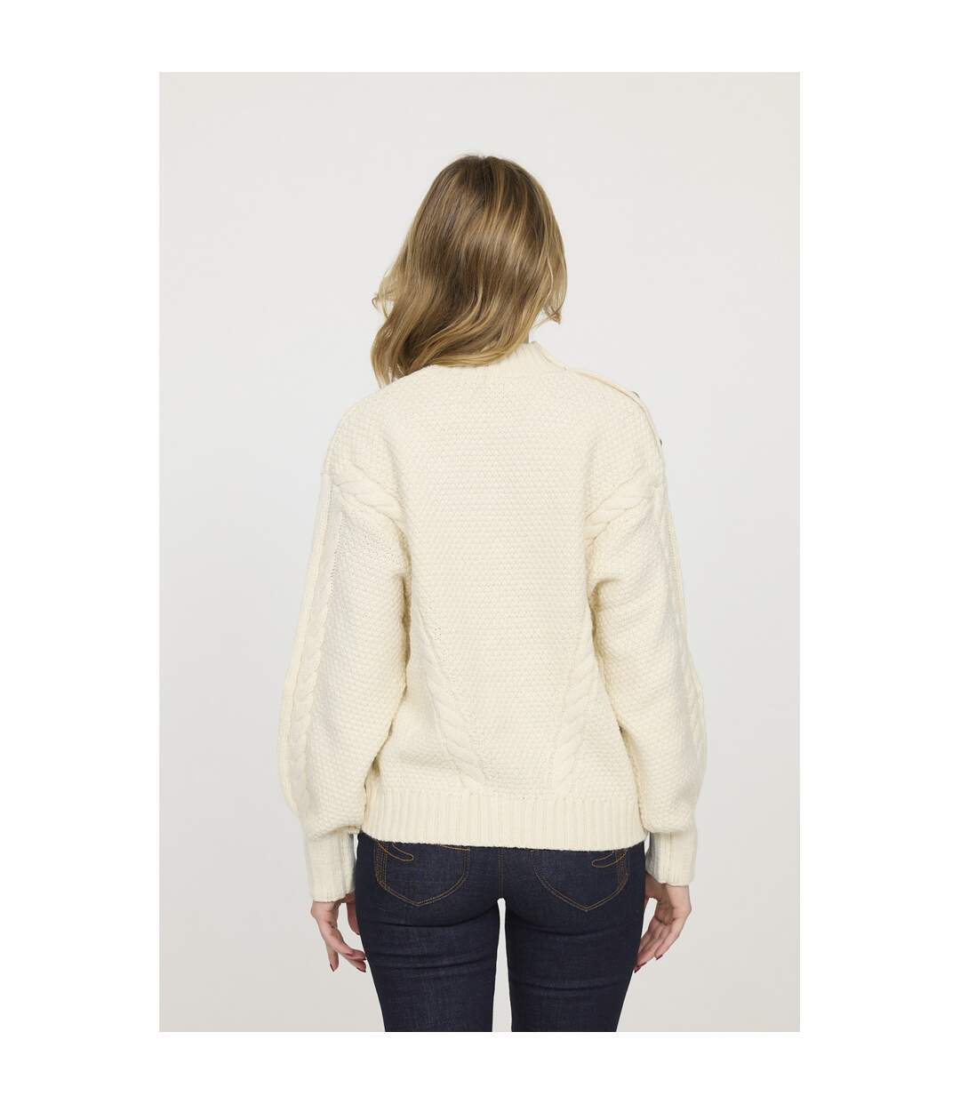 Pull manches longues laine regular + CUPRA-4