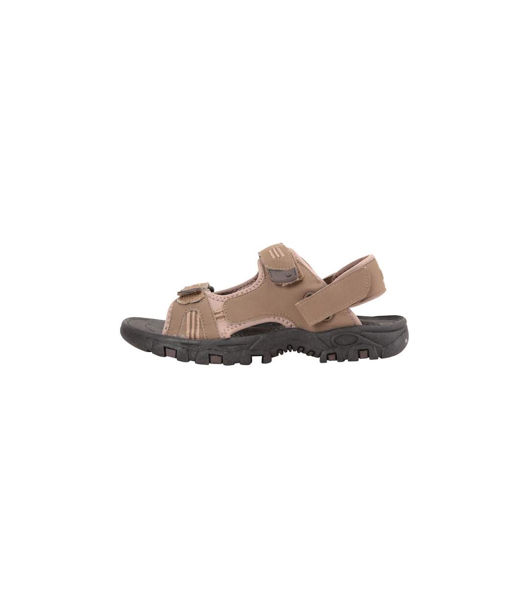 Mens Z4 Synthetic Suede Sandals Brown Mountain Warehouse-3