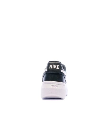 Baskets noir/blanc femme nike court vision alta