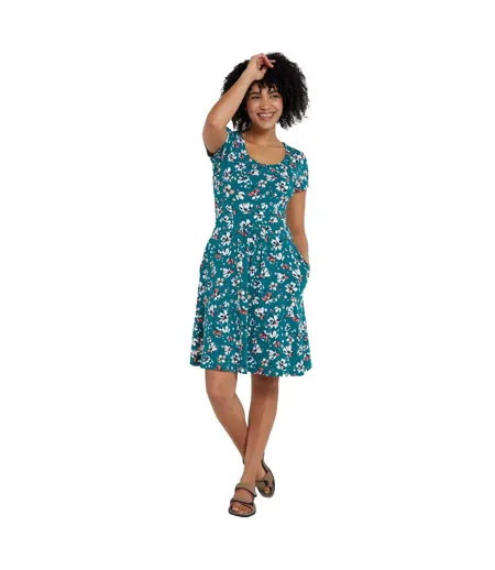 Robe Mi-longue Femme Bleu Sarcelle Mountain Warehouse