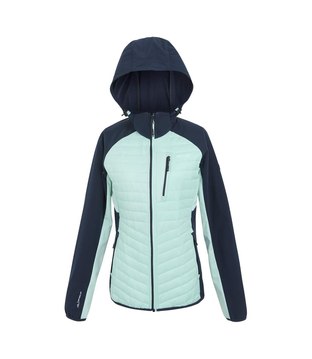 Womens/ladies pro hybrid ii padded jacket navy/icy morn Regatta-1