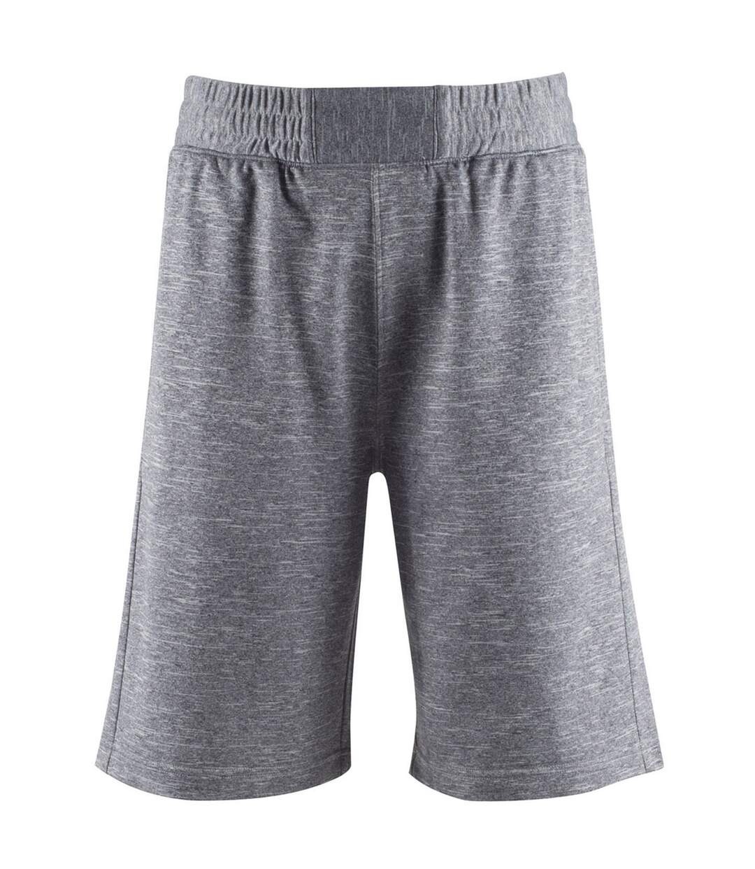 Mens combat shorts grey marl Tombo