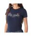 T-Shirt marine femme pepe jeans pjl l nd t-1