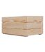 Cagette en Bois Silver 51cm Naturel-2