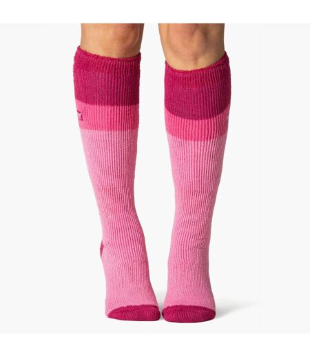 3 Pack Ladies Winter 2.3 TOG Thermal Long Knee High Ski Socks