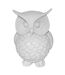 Statue Déco Chouette Harry 22cm Blanc-1