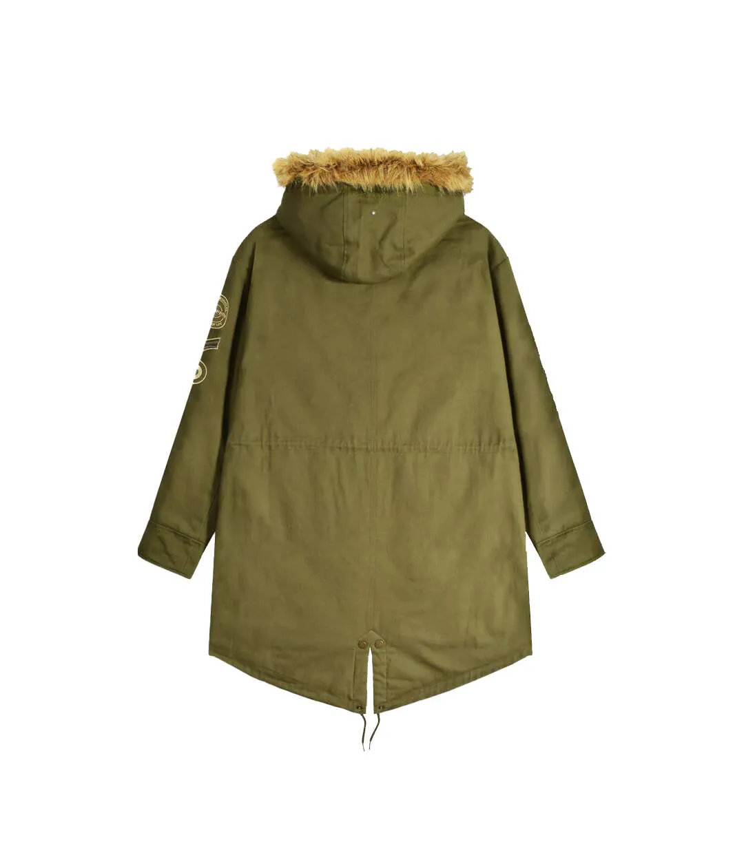 Parka Homme Vert Kaki Lambretta-3