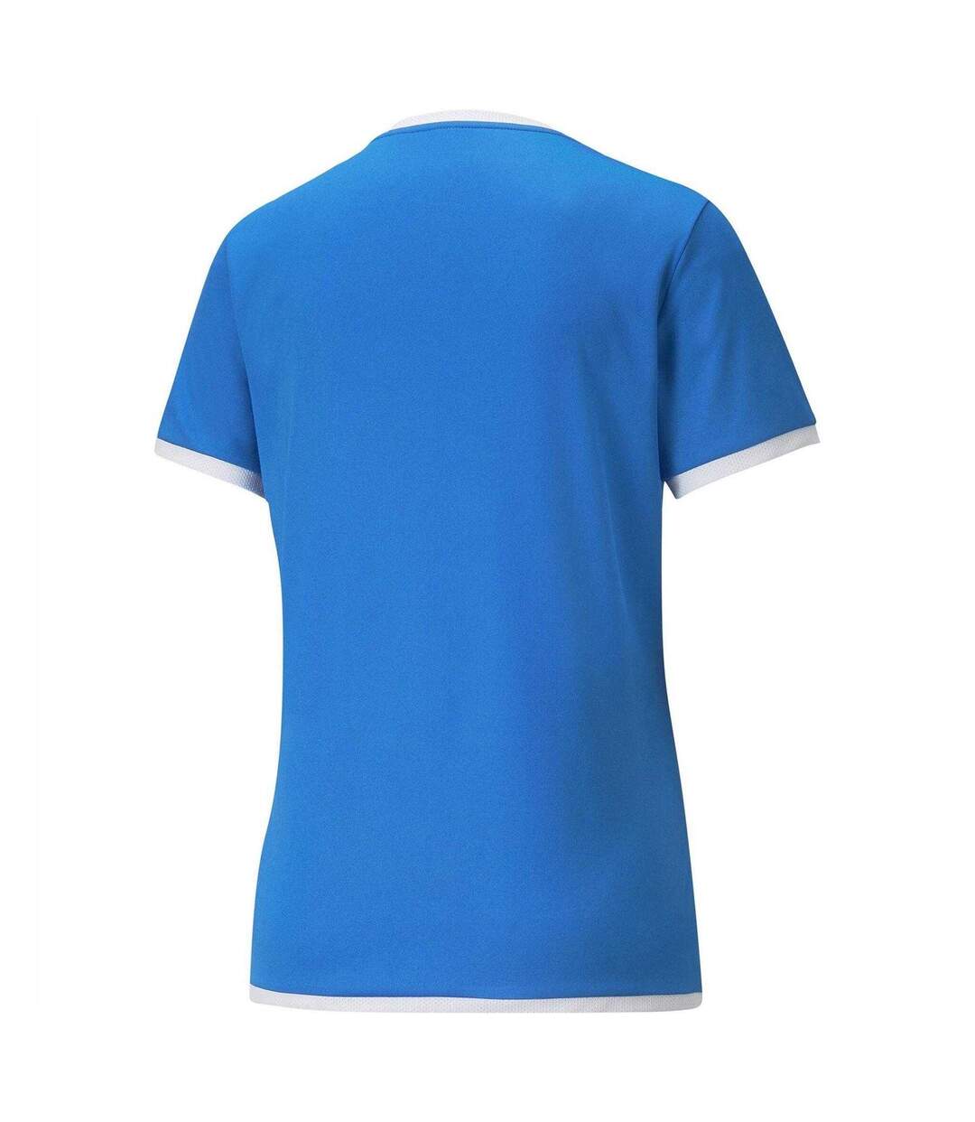 Womens/ladies Team Liga Jersey Blue Puma-2