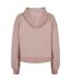 Sweat À Capuche Femme Rose Pâle Build Your Brand-2
