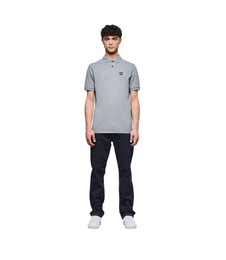 Mens Caneiros Polo Shirt Grey Weekend Offender