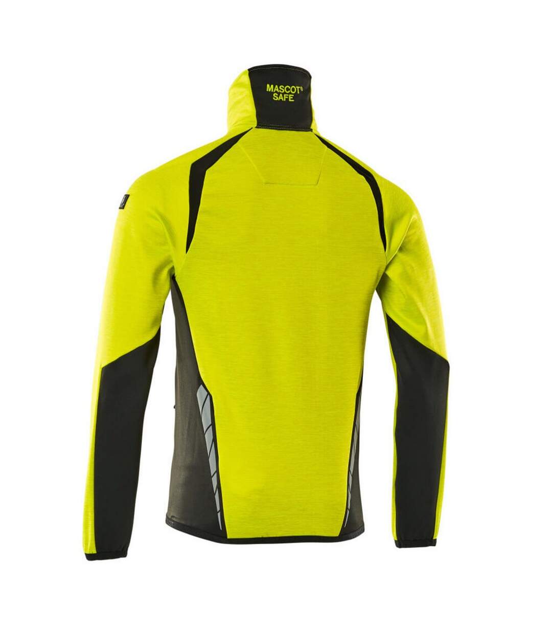 Veste Polaire Accelerate Safe Homme Jaune Fluo Noir Mascot-2