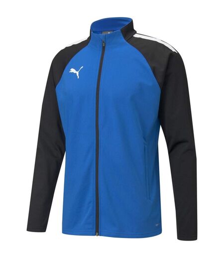 Mens Teamliga Tracksuit Top Electric Blue Black Puma