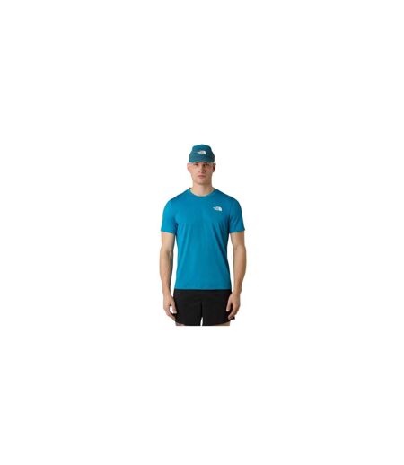 Mens Lightbright Crew Neck Regular T-shirt Dusky Blue The North Face