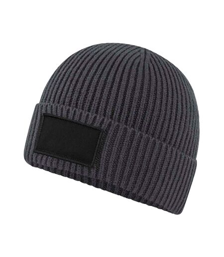Bonnet Motif/style Écusson Fashion Gris Foncé Noir Beechfield
