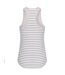 Débardeur Motif/style À Rayures Femme Blanc Cassé PJ Salvage-3
