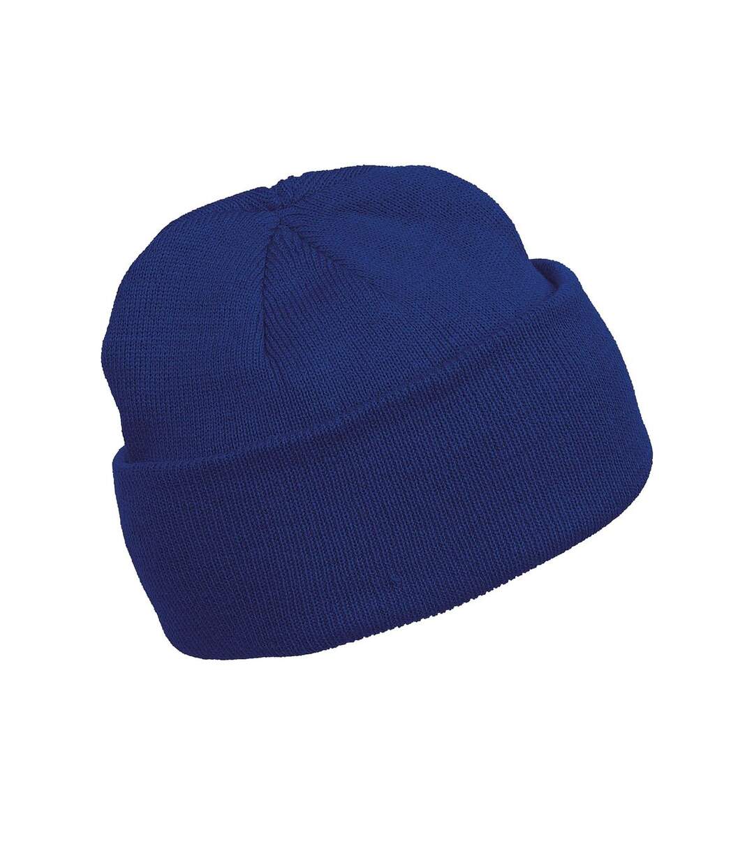 Bonnet tricoté adulte - KP031 - bleu roi-1