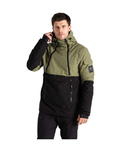 Mens T-bar Overhead Ski Jacket Olivine Green Black Dare 2B