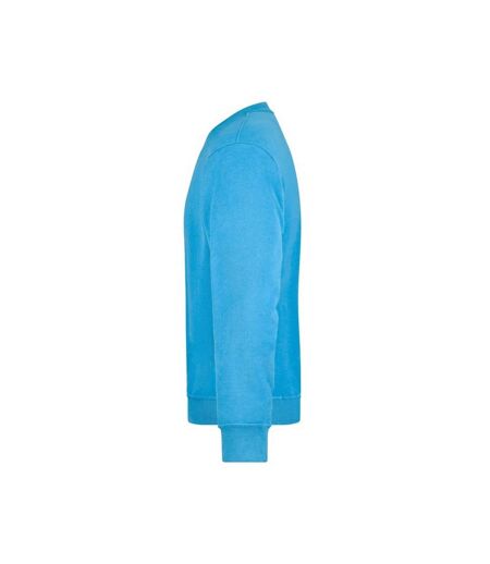 Sweat Workwear Adulte Turquoise Pâle James And Nicholson