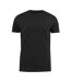 Unisex Adult American U T-shirt Black James Harvest-1