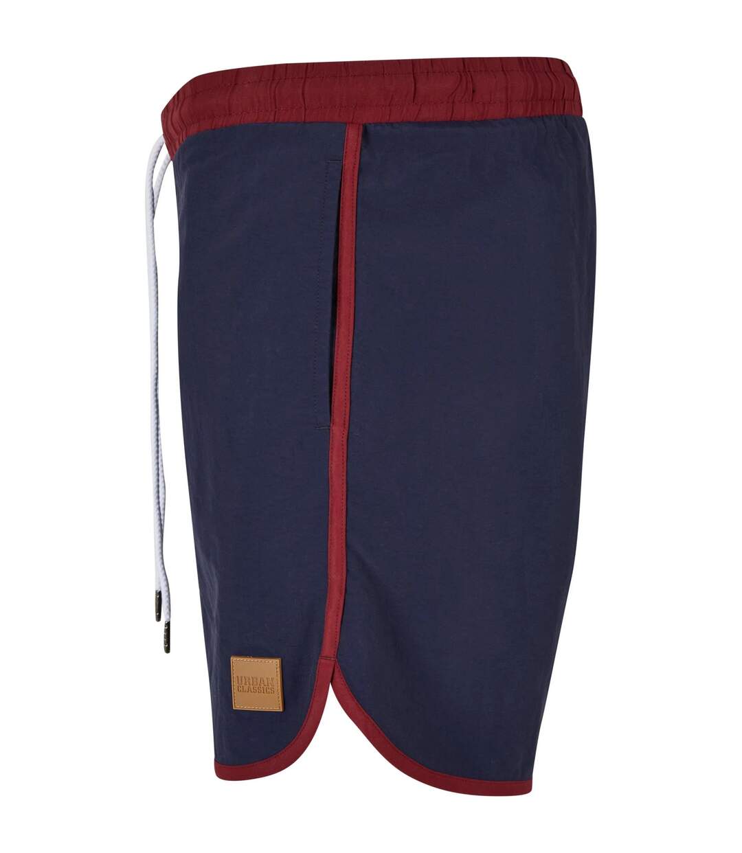 Short De Bain Homme Bordeaux Bleu Nuit Urban Classics-3