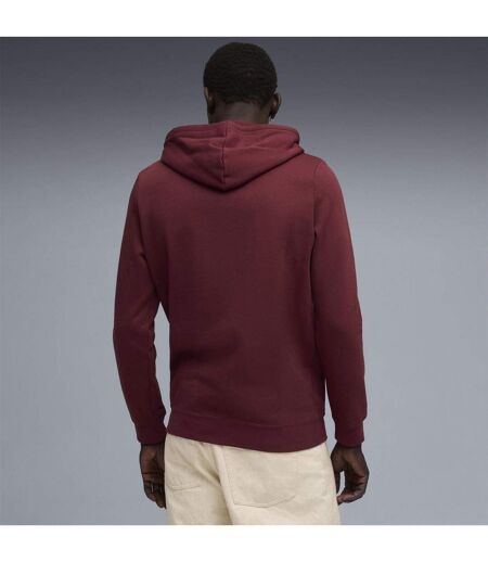 Mens Hoodie Red Puma
