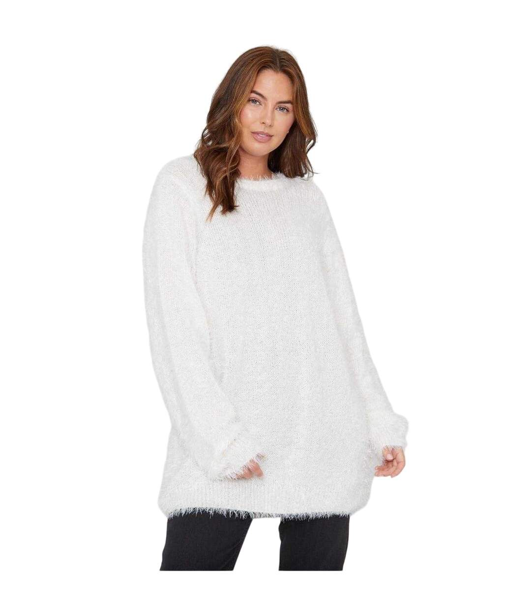 Sweat Femme Crème Be You-2