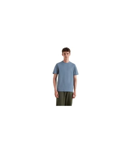 T-shirt Motif/style Logo Homme Blanc Turquoise Farah