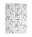 Tapis Déco Arty 120x170cm Blanc & Noir-1