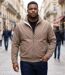 WINCHESTER JONAS1B — Blouson zippé beige : confort respirant en pur coton-5