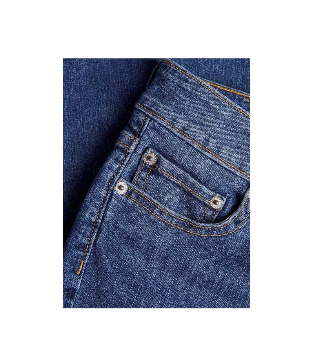 Womens/ladies Denim Straight Leg Jeans Medium Blue JJXX-4