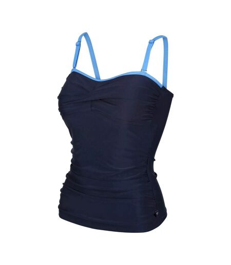 Haut de tankini aceana femme bleu marine / bleu clair Regatta