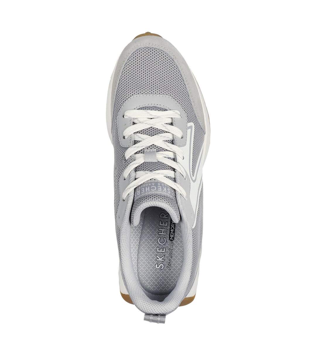 Baskets Gusto Femme Gris Skechers-3