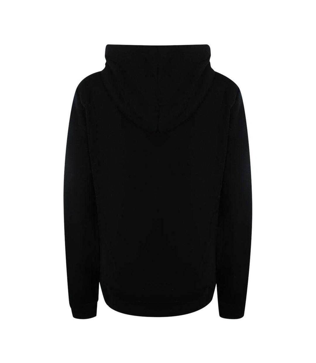 Womens/ladies Cotton Long-sleeved Full Zip Hoodie Black Love Moschino-2