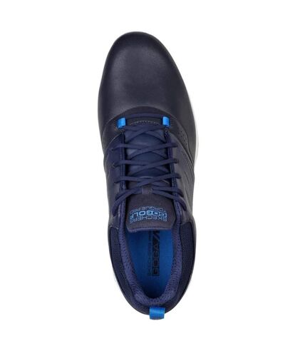 Mens go golf torque pro leather sports shoes navy Skechers