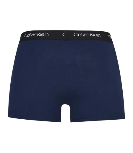 Lot De 2  Sous-vêtements Homme Bleu Marine Rouge Calvin Klein