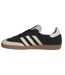 Womens/ladies Samba Og Leather Trainers Black Wonder White Adidas-3