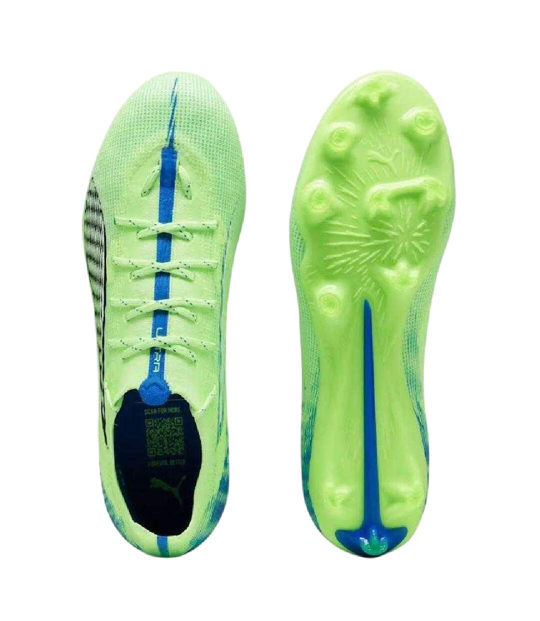 Chaussures De Foot Pour Terrain Artificiel Ultra Pro Adulte Vert Puma-4
