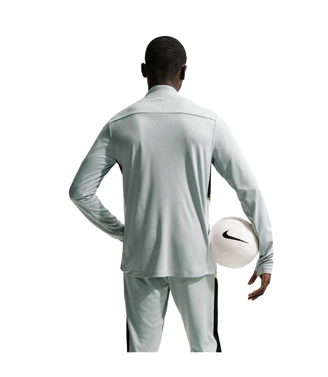 Mens Academy Drill Top Grey Gold Nike-3