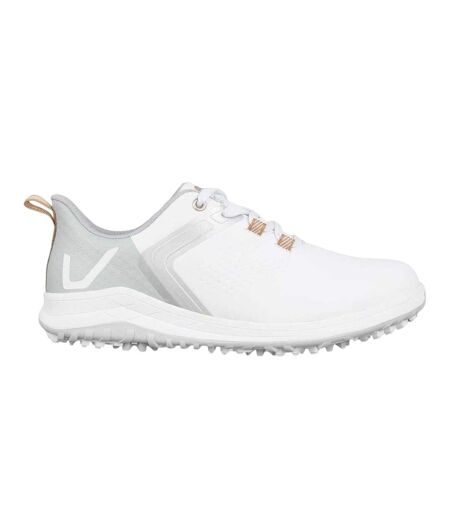 Chaussures De Golf Series Homme Blanc Gris Rose Doré Slazenger