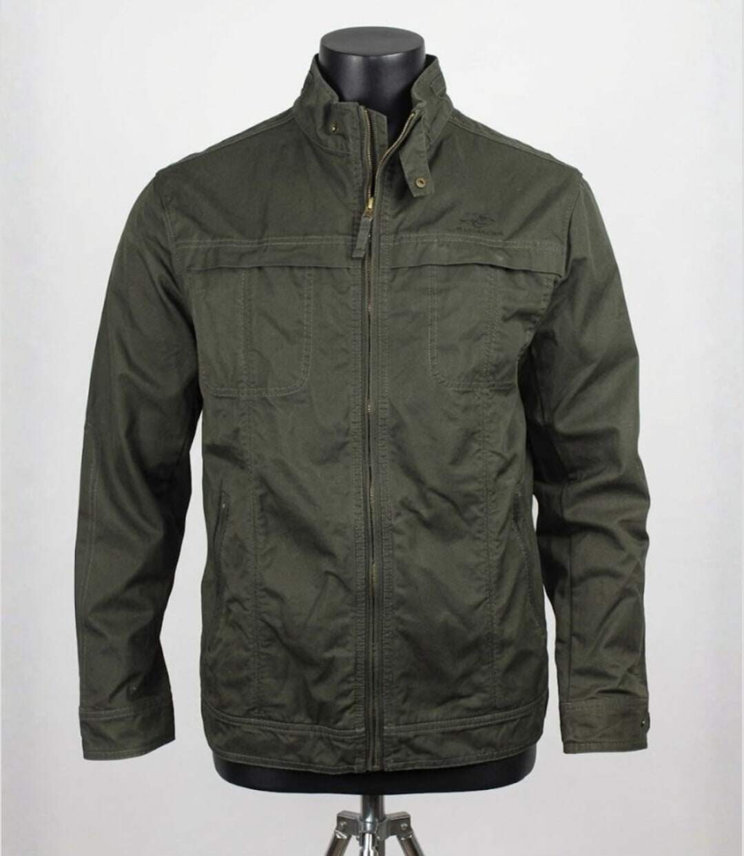 WINCHESTER WE1294K — Blouson zippé kaki : confort respirant en pur coton-3