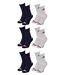 Chaussettes Homme KAPPA 6 paires PREMIUM CREW 2787ASS